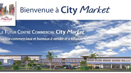 Local commercial Centre Ciyty Market - Cayenne 48 m2 - Offre immobilière - Arthur Loyd